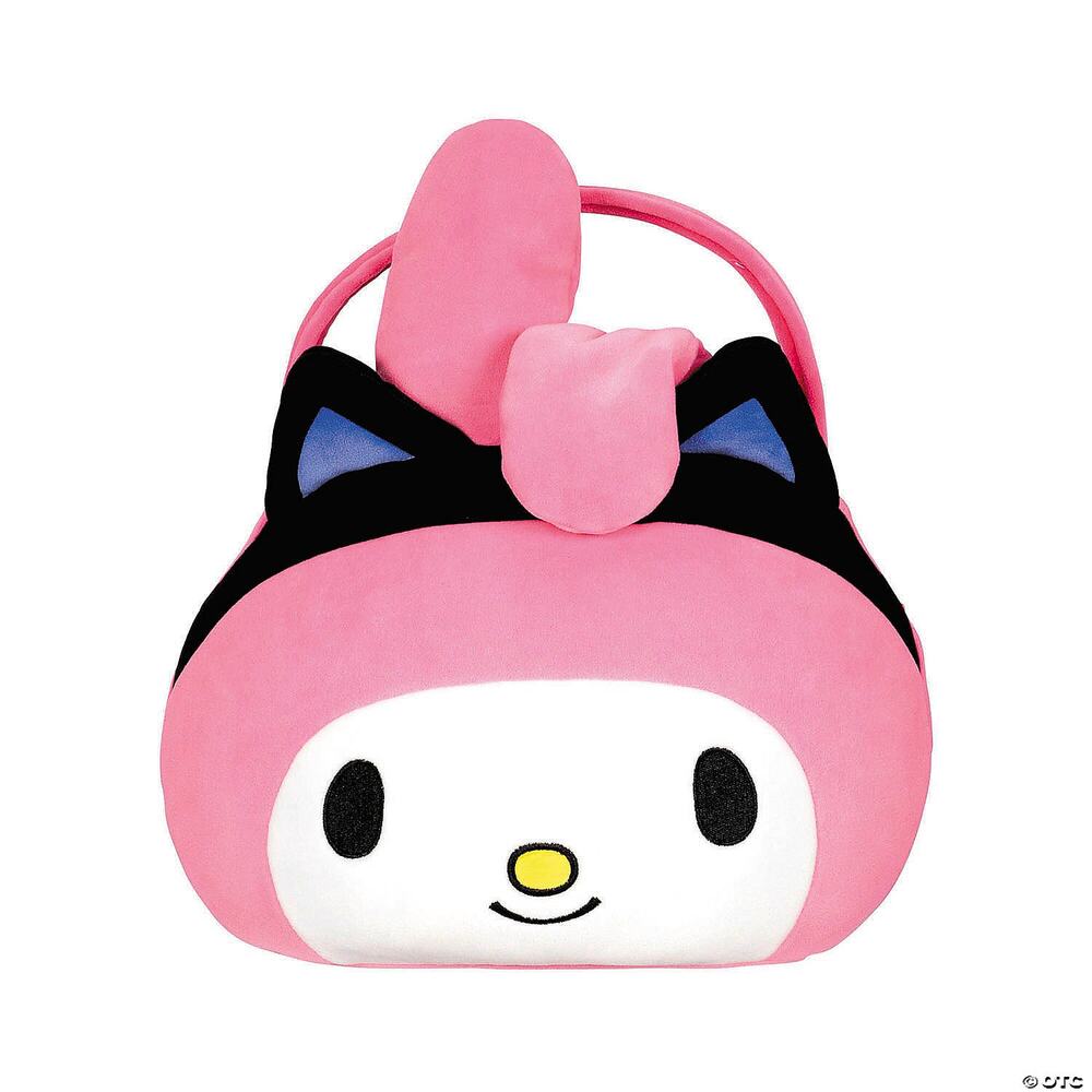 HELLO KITTY KMY MELODY SOFT BAG TREAT CANDY PAIL BAG COSTUME ACCESSORY JWC5498